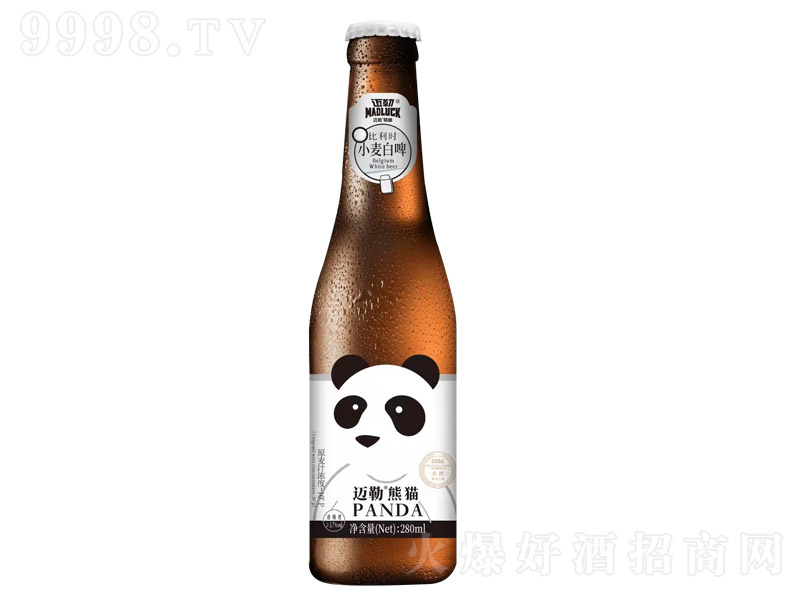 迈勒熊猫比利时小麦白啤【10° 280ml】